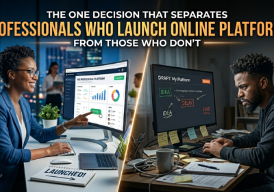 The One Decision That Separates Professionals Who Launch Online Platforms From Those Who Don’t