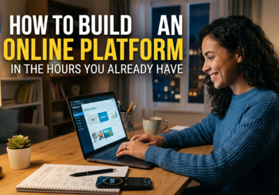 How to Build an Online Platform in the Hours You Already Have
