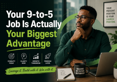 Your 9-to-5 Job Is Actually Your Biggest Advantage